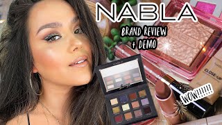 NABLA COSMETICS  Brand Review  Demo [upl. by Beard571]