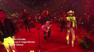 Pancho Barraza ft Enigma Norteño  Amor de Cuatro Paredes  En Vivo 2018 [upl. by Roanne36]