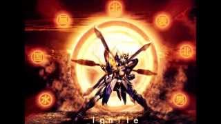 Gundam Build Fighters Try Soundtrack 10 These hands of mine shine with a roar [upl. by Feirahs]