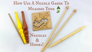 How To Use A Needle Gauge To Measure Your Needle amp Hooks [upl. by Reeve]