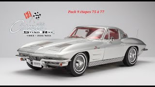 Chevrolet Corvette Stingray pack n°9 étapes 75 à 77 [upl. by Stephana126]