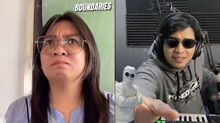 BOUNDARIES Teacher na galit sa live meme song [upl. by Netsua]