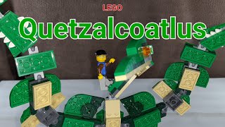 Quetzalcoatlus MOC Lego creator mighty dinosaur 33 [upl. by Ninette]