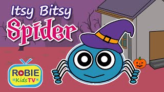 ITSY BITSY SPIDER Fun Halloween Version  The Best Kids Song And Nursery Rhymes [upl. by Michon]