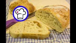 CIABATTA einfach selber machen Backen [upl. by Lenahc]