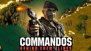 Commandos Behind Enemy Lines Full Gameplay 1998 [upl. by Langsdon]