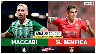 Maccabi x BENFICA  RESCALDO Liga dos Campeões [upl. by Mauchi509]