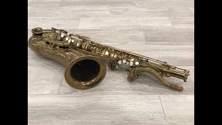 Selmer MK VI 87xxx tenor saxophone 1960 [upl. by Adrea874]