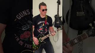 Nightrain 🚂  🌹 Guns N Roses 🌹 Slashs Intro 4 slash shorts short guitarlesson [upl. by Whitcomb]