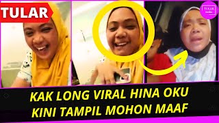 KAK LONG 7E PERSENDA OKU DIKECAM NETIZEN KINI TAMPIL MOHON MAAF  Viral Malaysia [upl. by Koy964]