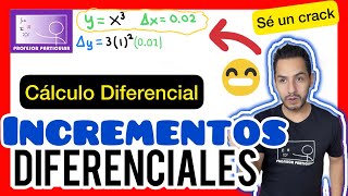 ✅​INCREMENTOS Y DIFERENCIALES Ejercicio 2 𝙎é 𝙪𝙣 𝙘𝙧𝙖𝙘𝙠😎​🫵​💯​ Cálculo Diferencial [upl. by Silbahc]