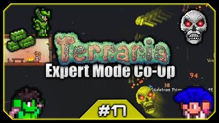 Skeletron Prime amp Chlorophyte Armour  Terraria 13 Expert Mode CoOp Episode 17 [upl. by Nicol518]