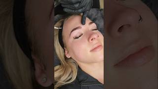 Brow lamination and tint brows browlamination [upl. by Pfeifer]