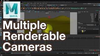 Multiple Renderable Cameras Maya Render Sequence Tutorial [upl. by Bria931]