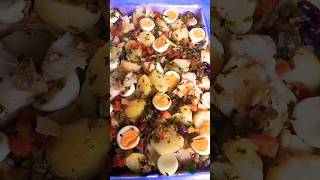 BACALHOADA A MODA PORTUGUESA🍴🫑🍅😋parte2 [upl. by Nertie]