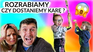 RODZICÓW NIE MA W DOMU 😁 WOLNE OD SZKOŁY👍ROZRABIAMY 😱 CZY DOSTANIEMY KARĘ ⁉️ [upl. by Inalaeham]