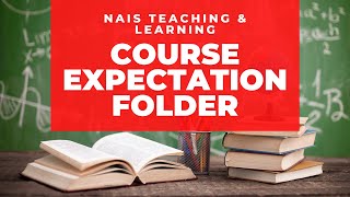 NAIS Schoology Course Expectations Folders and Materials [upl. by Enitnatsnoc193]