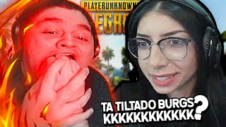 BURGAO ACHOU ALGUEM QUE TILTA ELE MAIS QUE A POLLYANA PUBG [upl. by Kenyon]