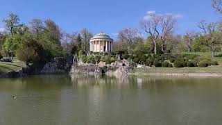 Schloss Esterházy Eisenstadt Burgenland Leopoldinentempel Ostersonntag 2022 Park Spaziergang Teich [upl. by Tedda]