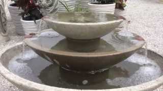 Carrera Fountain 3 Tiered Garden Fountain by Campania International from TheGardenGatescom [upl. by Lona]