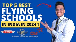 Top 5 flying schools in INDIA IN 2024Total cost for pilot training INDIA [upl. by Ahsatak]