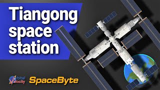 Building China’s large TIANGONG space station  SpaceByte [upl. by Notsua]