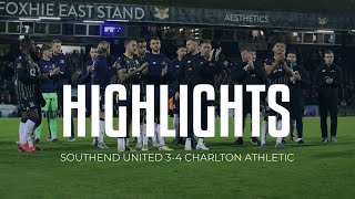 Highlights Southend United 34 Charlton Athletic aet [upl. by Wendy]