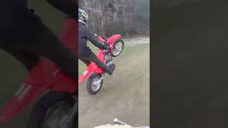 FuelInjected Pit Bike Absolutely Ripping Full Video On Channel crf125f crf dirtbike [upl. by Nairadas]