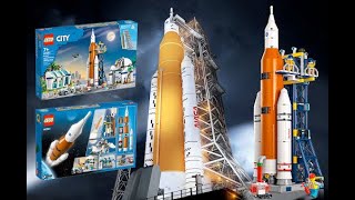 NASA LEGO SLS Unbox and Build Lets learn the good and bad about the Artemis Super Rocket [upl. by Tebor298]