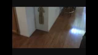 Installing baseboard over hardwood floors [upl. by Bryce]