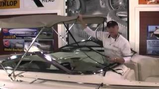 Installing Your Bimini Top  iboatscom [upl. by Trevorr]