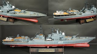 Russian guided missile destroyer  build finished [upl. by Mancino]