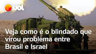 Blindado obuseiro Veja como é o veículo de guerra que o Exército Brasileiro negociava com Israel [upl. by Annasoh448]