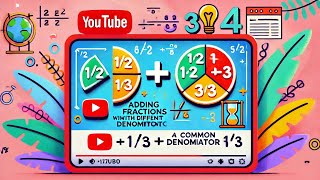 Adding fractions with different denominator  Malayalam  Cross multiplication in malayalam [upl. by Aysab885]