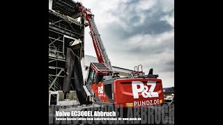 Volvo EC300EL Abbruch Industrierückbau für wwwpundzde [upl. by Llertrac]