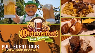 Oktoberfest 2023 at Six Flags Fiesta Texas  Event Tour Trying New Foods Enhanced Decor amp More [upl. by Alahs948]