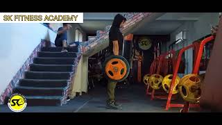 deadlift  workout motivation  sk fitness academy [upl. by Furey]