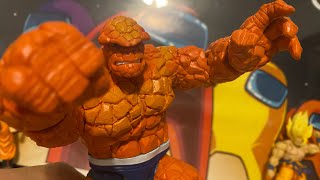 It’s CLOBBERING TIME reviewing marvel legends The Thing [upl. by Venezia801]