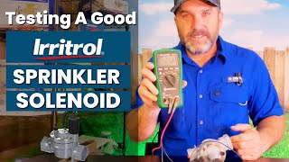 Identify A Good Irritrol Sprinkler Valve Solenoid  DIY Tutorial [upl. by Malsi]