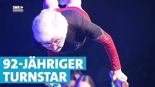 92jährige Turnerin  Johanna Quaas aus Halle ist die virale TurnOmi [upl. by Janiuszck]