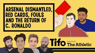 City Dismantled Arsenal Red Cards Galore and Ronaldo is Back  Tifo Football Podcast [upl. by Anahsed]