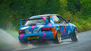 Tuners SEND IT in The Rain  Modified Cars Leaving GoJapan At Brands Hatch [upl. by Ayet]