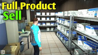 GTA 5 Online  Full Product Sell  Document Forgery Business  Mission Complete gtaonline [upl. by Halimaj560]