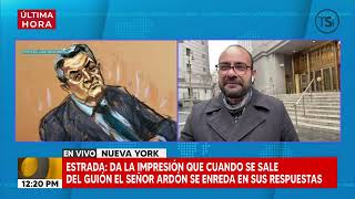 Juicio JOH continúa el testimonio de Alexander Ardón y el contrainterrogatorio de la defensa [upl. by Corri]