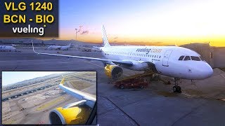 TRIP REPORT  Barcelona  Bilbao  VUELING NEW A321  BEST LIGHT EVER [upl. by Hcirteid64]