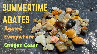 Summertime Agate HuntingAgates Everywhere Oregon Coast [upl. by Eric356]