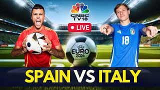 EURO 2024 LIVE Spain vs Italy Match LIVE Score  UEFA Euro Group B Match  ESP Vs ITA Live  N18G [upl. by Yeta]