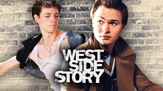 West Side Story’s Ansel Elgort and Mike Faist on Steven Spielbergs Genius [upl. by Sinnek]