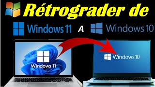 Comment rétrograder vers Windows 10 [upl. by Coney]