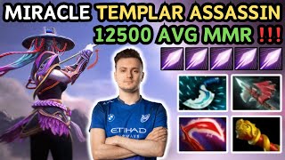 🔥 Miracle GOD Is Back TEMPLAR ASSASSIN Safelane Highlights 🔥 EZ Game For MIRACLE  Dota 2 [upl. by Elyod]